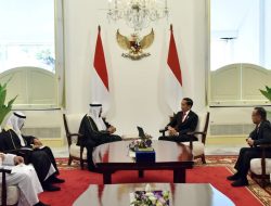 Presiden Jokowi Terima Kunjungan Sekjen Abu Dhabi Peace Forum