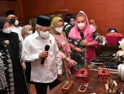 Hari ke-2 Kunker, Wapres Ma’ruf Amin Tinjau Sanggar Batik Semarang 16