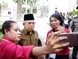Nge-Vlog dengan ASN Muda Papua, Wapres Ma’ruf Amin Ungkap Optimisme Percepatan Pembangunan Papua