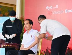 Presiden Joko Widodo Ajak Masyarakat Vaksinasi Booster COVID-19
