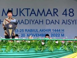 Presiden Joko Widodo Apresiasi Kontribusi Muhammadiyah Dorong Peningkatan Kualitas SDM Hadapi Kompetisi Global