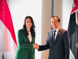 Presiden Joko Widodo Lakukan Pertemuan Bilateral dengan PM Selandia Baru Jacinda Ardern