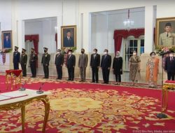 Presiden Joko Widodo Lantik Yudo Margono sebagai Panglima TNI