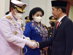 Arahan Presiden Joko Widodo pada Panglima TNI Laksamana Yudo Margono, Jaga Kedaulatan hingga Persatuan dan Kesatuan