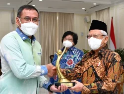 Berikan Penghargaan PROPER, Wapres Ma’ruf Amin Harapkan Perusahaan Jadi “Agen Perubahan” dalam Menjaga Lingkungan