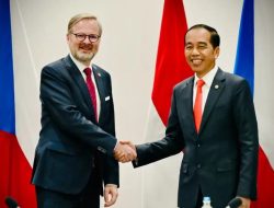 Lakukan Pertemuan Bilateral Dengan PM Ceko, Presiden Joko Widodo Dorong Kerja Sama Ekonomi, Pertahanan, dan Indo-Pasifik