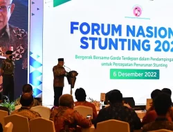 Hadiri Forum Nasional Stunting 2022, Wapres Ma’ruf Amin Minta Kepala Daerah Optimalkan SDM Dukung Garda Terdepan Pelaksana Program