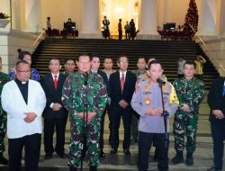 TNI-Polri Pastikan Pengamanan Sepanjang Natal dan Tahun Baru