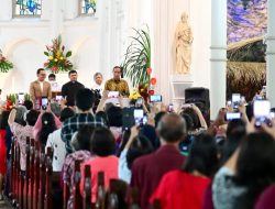 Presiden Joko Widodo Ucapkan Selamat Natal bagi Umat Kristiani