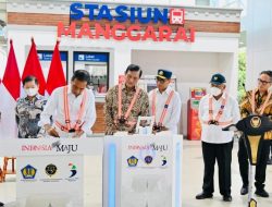 Presiden Joko Widodo Resmikan Revitalisasi Stasiun Manggarai Tahap 1