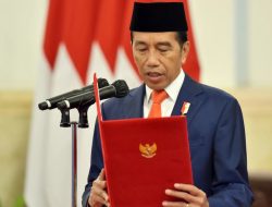 Presiden Joko Widodo Lantik Kepala Staf Angkatan Laut (KSAL) Muhammad Ali