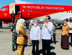 Presiden Joko Widodo Resmikan Bendungan Semantok di Nganjuk