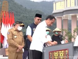 Resmikan Bendungan Beringin Sila, Presiden Joko Widodo Dorong Peningkatan Produktivitas Pertanian di Sumbawa