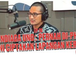 Sandiaga Uno Targetkan 4,4 Juta Lapangan Kerja di Sektor Parekraf
