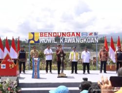 Presiden Joko Widodo Resmikan Bendungan Kuwil Kawangkoan di Minahasa Utara, Sulawesi Utara