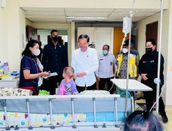Presiden Joko Widodo Tinjau RSUD Arifin Achmad