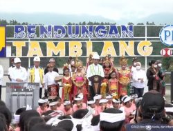 Presiden Joko Widodo Resmikan Bendungan Tamblang Buleleng