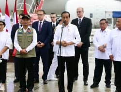 Presiden Joko Widodo Lepas Bantuan Kemanusiaan untuk Korban Gempa di Turki dan Suriah