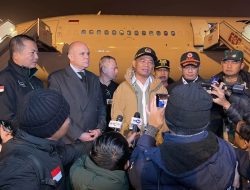 Pesawat Pembawa Bantuan Kemanusiaan Pemerintah Indonesia Tiba di Adana Turki