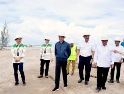 Kunjungi Kawasan KIPI, Presiden Joko Widodo: Masa Depan Industri Energi Hijau Indonesia