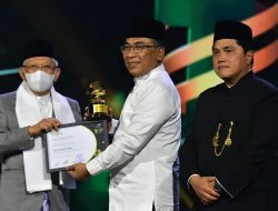 Berdedikasi Majukan NU, Wapres Ma’ruf Amin Terima Penghargaan sebagai Tokoh Pejuang NU