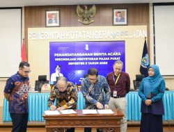 Naik, Pemkot Tangsel Setor Pajak ke Pusat Rp 180 Miliar