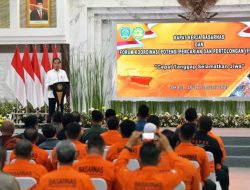 Presiden Joko Widodo Sapa Tim INASAR di Turki Lewat Panggilan Video