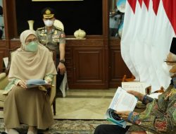 Menerima Dirut LPPOM MUI, Wapres Ma’ruf Amin Terima Laporan Kinerja Layanan Sertifikasi Halal