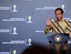 Pelantikan HIPMI 2022-2025, Presiden Joko Widodo Tekankan Pentingnya Membangun Ekosistem Usaha