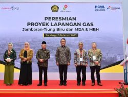 Resmikan Proyek JBT dan Lapangan Gas MDA & MBH, Wapres Ma’ruf Amin Sampaikan 4 Strategi Tingkatkan Pemanfaatan Migas di Era Transisi Energi