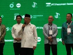 Tinjau KEK JIIPE, Wapres Ma’ruf Amin Harapkan Pengelola Lakukan Promosi Tarik Investor
