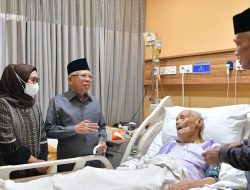 Wapres Ma’ruf Amin Doakan Kesembuhan K.H. Ali Yafie