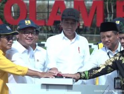 Presiden Resmikan 4 Infrastruktur Pengendali Banjir dan Pengurai Macet di Jabar