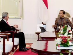 Dubes Palestina Zuhair Al-Shun Temui Presiden Joko Widodo