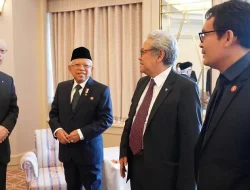 Bangun Jejaring Ekosistem Halal ke Dunia Internasional, Wapres Ma’ruf Amin Terima Chairman Glico Co. Ltd.