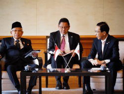 Bertemu Gubernur Kyoto, Wapres Ma’ruf Amin Tekankan Kerja Sama Ekonomi dan Perlindungan WNI