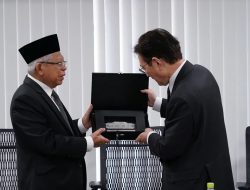 Bertemu Presiden Universitas Kyoto, Wapres Ma’ruf Amin Harapkan Prioritas Penerimaan Mahasiswa Baru bagi Pelajar Indonesia