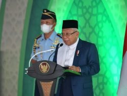 Hadiri Tasyakuran Hari Jadi ke-70 Nahdlatul Wathan, Wapres Ma’ruf Amin Apresiasi Digitalisasi Dakwah