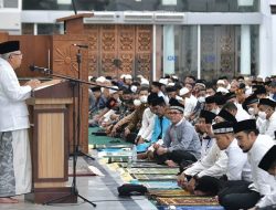 Laksanakan Salat Tarawih di Masjid Raya Baiturrahman Banda Aceh, Wapres Ma’ruf Amin Berpesan untuk Jaga Komitmen Kebangsaan