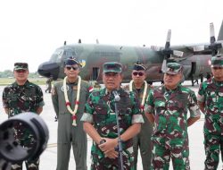 Sekjen Kemhan Sambut Kedatangan Satgas Bantuan Kemanusiaan Turki