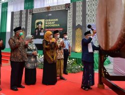 Tingkatkan Kesejahteraan Masyarakat, Wapres Ma’ruf Amin Luncurkan Gerakan Wakaf Indonesia
