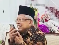 Wapres Ma’ruf Amin Terima Ucapan Selamat Milad dari Presiden Joko Widodo