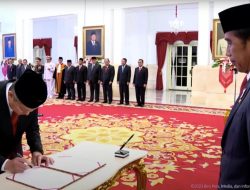 Presiden Joko Widodo Lantik Rycko Amelza Dahniel Sebagai Kepala BNPT