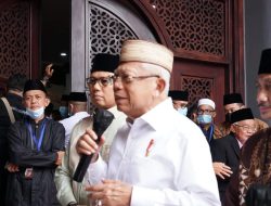 Jelang Mudik Lebaran, Wapres Ma’ruf Amin Harapkan Perekonomian Daerah Meningkat
