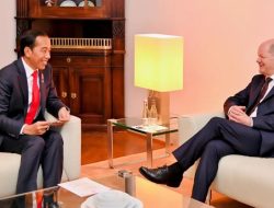 Presiden Joko Widodo Laksanakan Pertemuan Bilateral dengan Kanselir Olaf Scholz