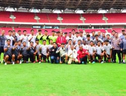 Presiden Joko Widodo Temui Timnas U-20 di Stadion GBK