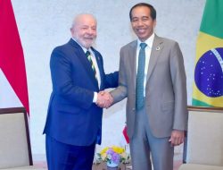 Presiden Joko Widodo dan Presiden Lula da Silva Bahas Peningkatan Kerja Sama Indonesia-Brasil