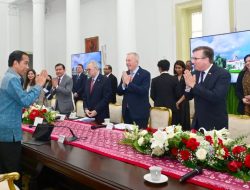 Presiden Joko Widodo Terima Kunjungan Delegasi US-ASEAN Business Council
