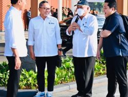 Kunjungi Lampung, Presiden Joko Widodo Didampingi Menteri Basuki Hadimuljono, Erick Thohir, Hingga Zulkifli Hasan