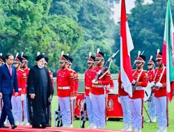 Presiden Joko Widodo Sambut Kunjungan Kenegaraan Presiden Iran di Istana Bogor